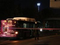 Beyoğlu'da otobüse molotoflu saldırı