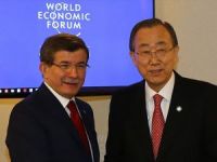 Davutoğlu, BM Genel Sekreteri ile görüştü
