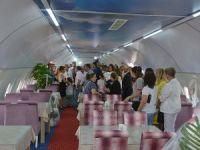 Balıkesir'de 'restoran uçak' hizmete açıldı