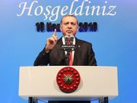 Erdoğan'dan AP'ye 'YPG bayrağı' eleştirisi