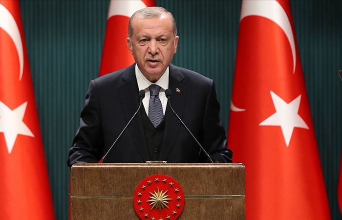 Cumhurbaşkanı Erdoğan Salgının zirve dönemini geride bıraktık