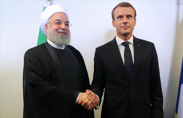 Ruhani ile Macron nükleer anlaşma ve Lübnan'daki durumu görüştü